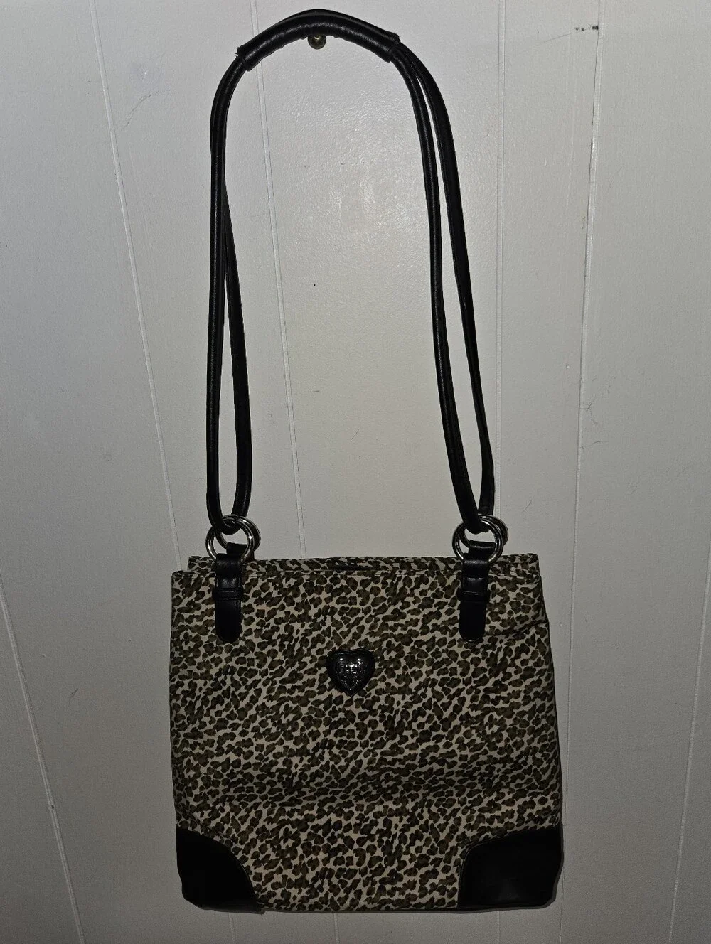 Set/2 Nine West It Girl Tote Bag & No Name Leopard Print Bag